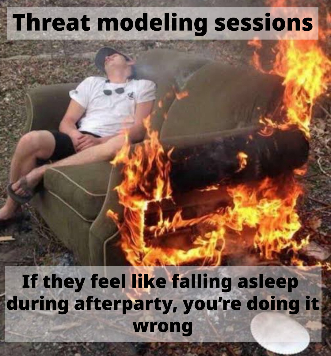Threat modeling can make you feel like taking a nap, but falling asleep can have consequences.